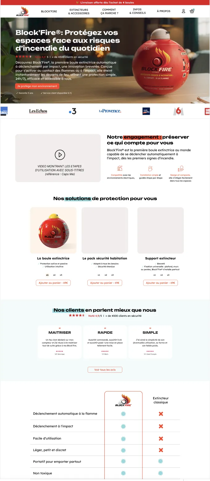 Un des projets livrés par Novadigital